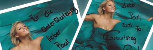 Poul Abildgaard &oslash;nskes tillykke af Helene Fischer